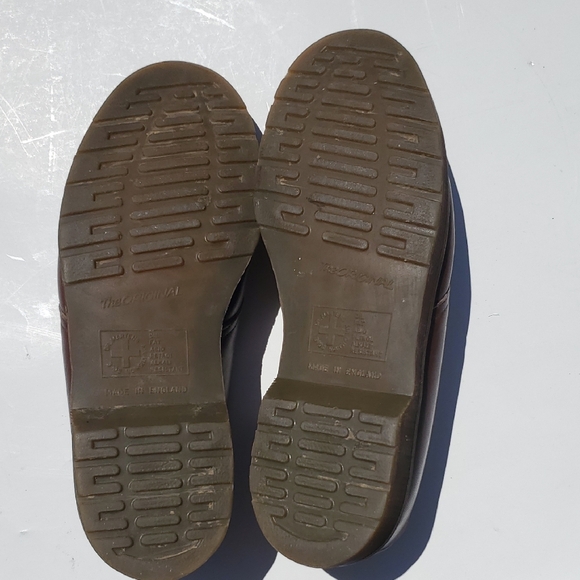 Dr. Martens Brown Leather Oxfords Classic Design Men's 11 - Picture 11 of 12